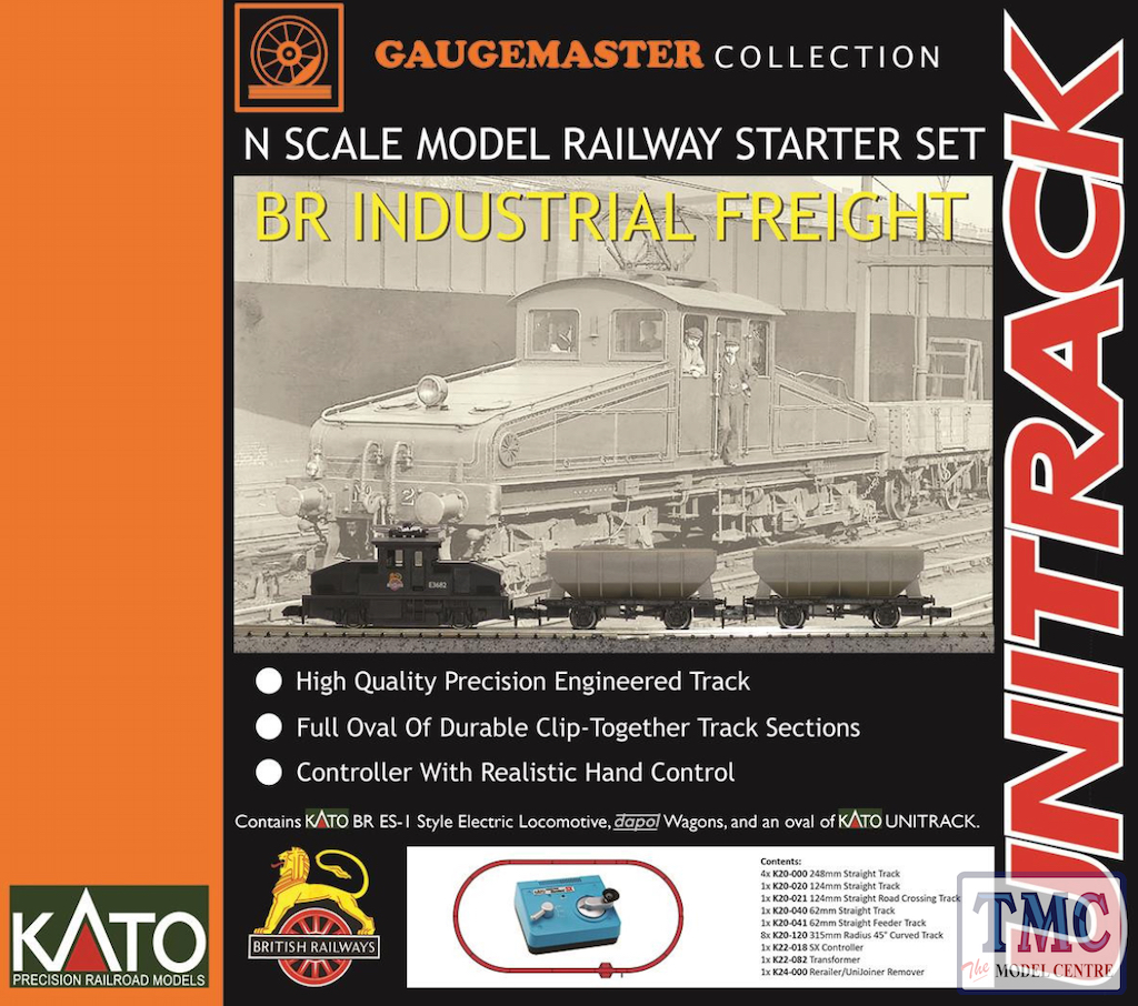 GM2000105 Gaugemaster N Gauge BR Industrial Freight Starter Set