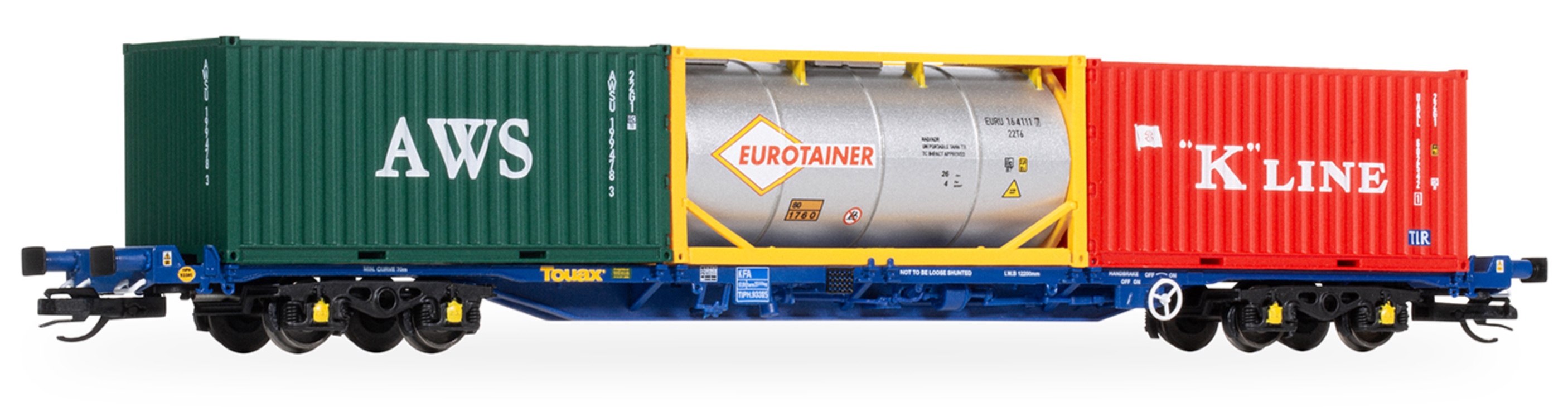 Hornby Touax KFA container wagon