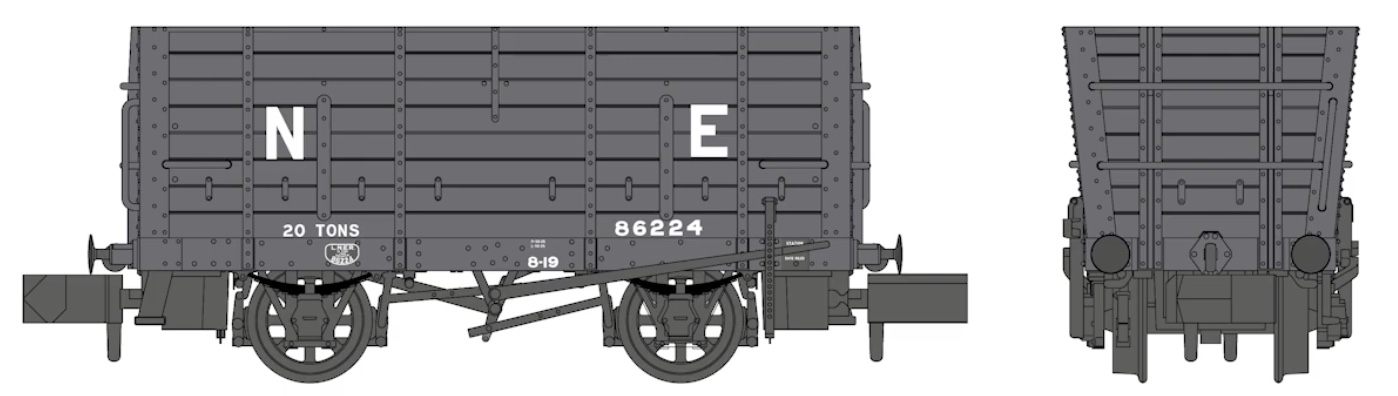 NER wagon Graham Farish P7 D12
