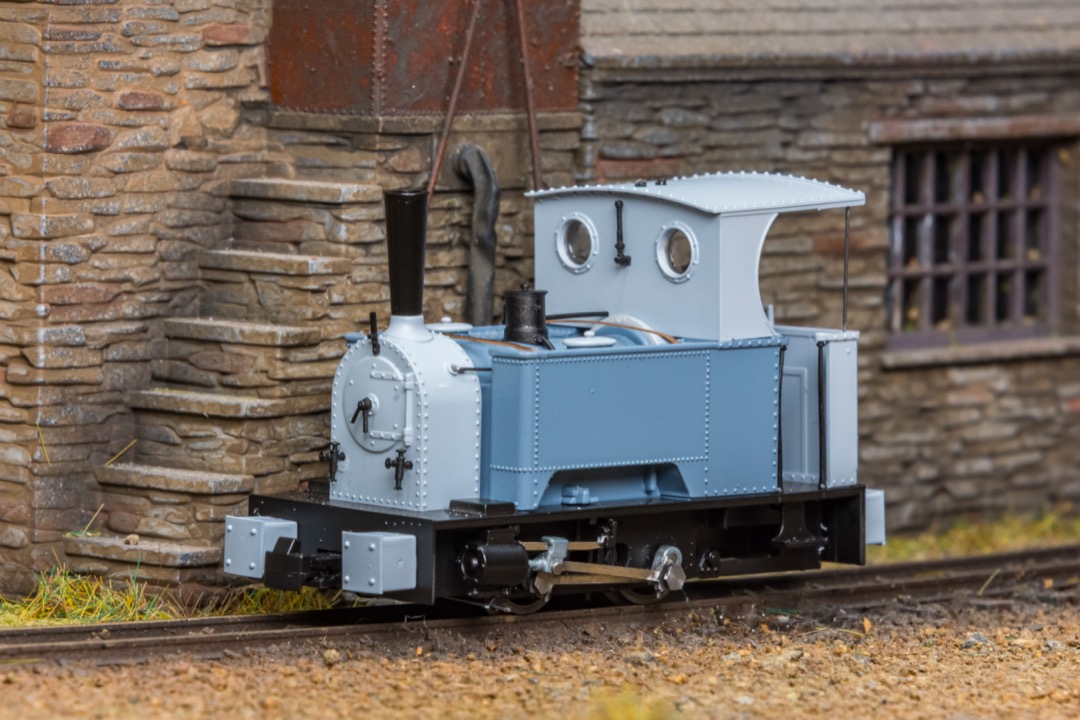 Rapido Trains UK Kerr Stuart & Co. 0-4-0 OO9 locomotive