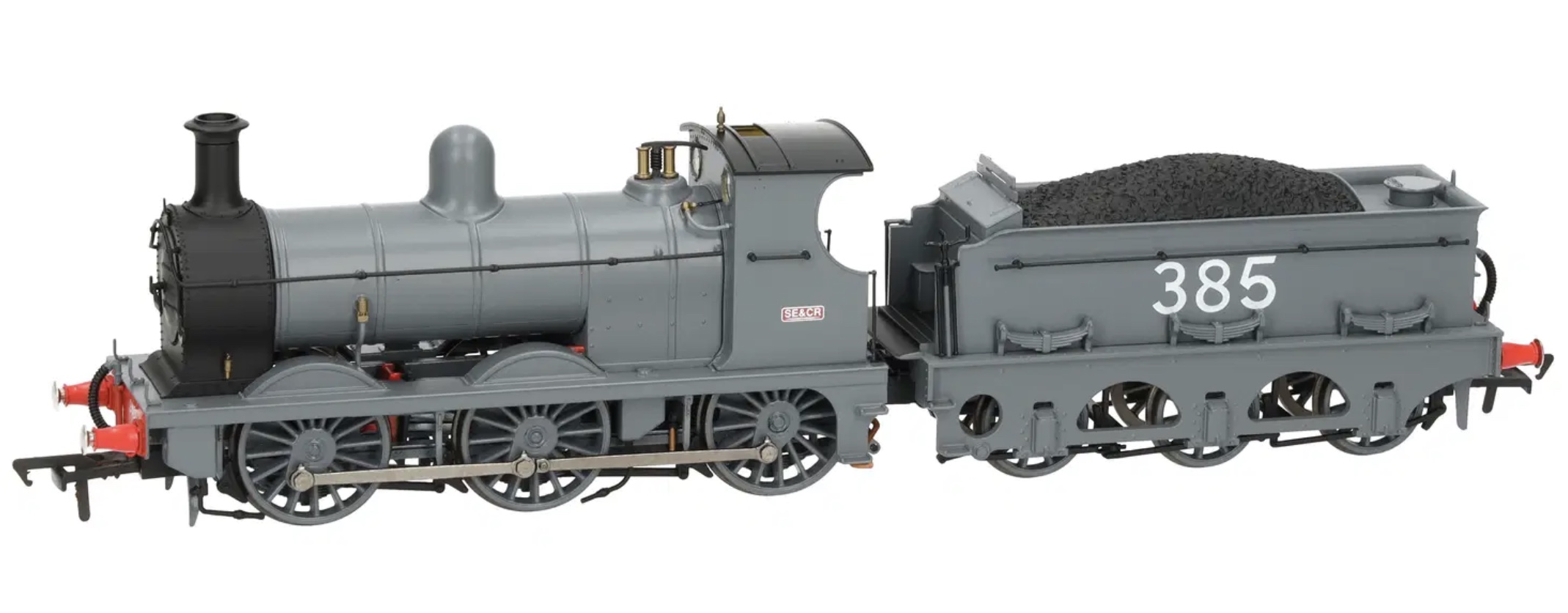 966503 Rapido Trains OO Gauge SECR O1 No.385 SECR Grey (DCC SOUND)