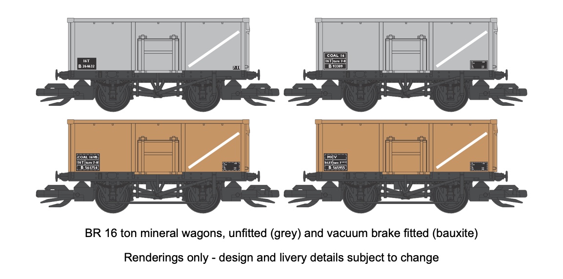 Peco TT:120 rolling stock
