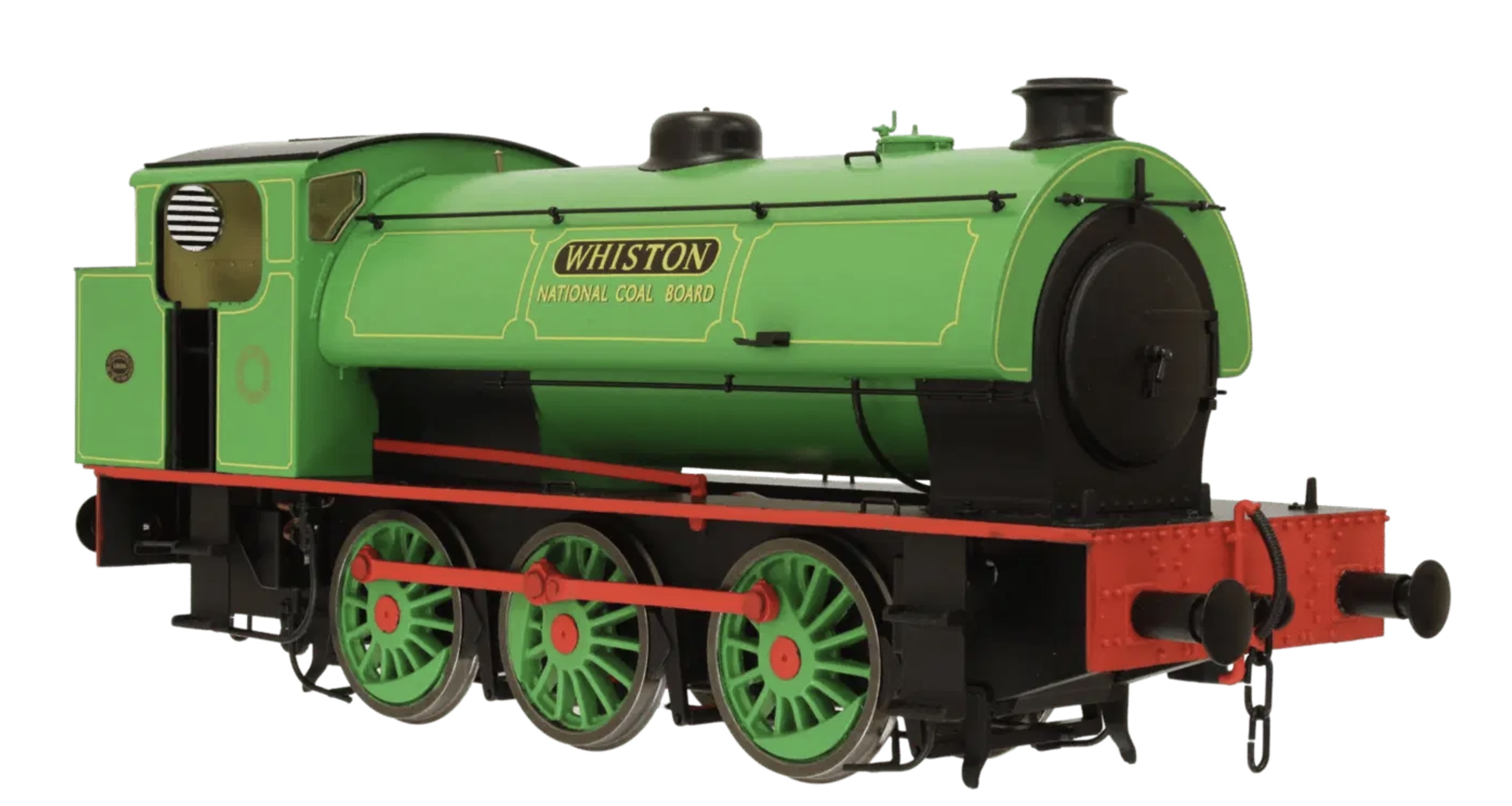 7S-094-007S Dapol O Gauge J94 Austerity NCB Lined Green 'Whiston' (DCC-Sound)