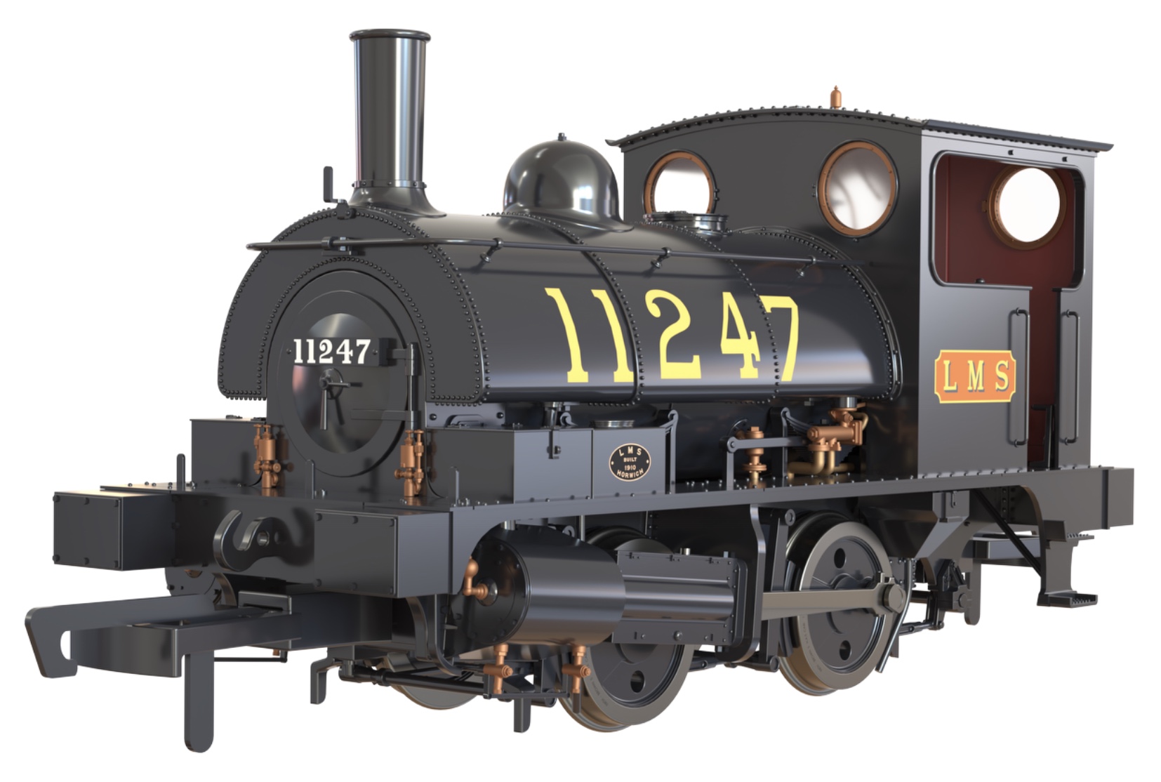 Clark Railworks L&Y Pug