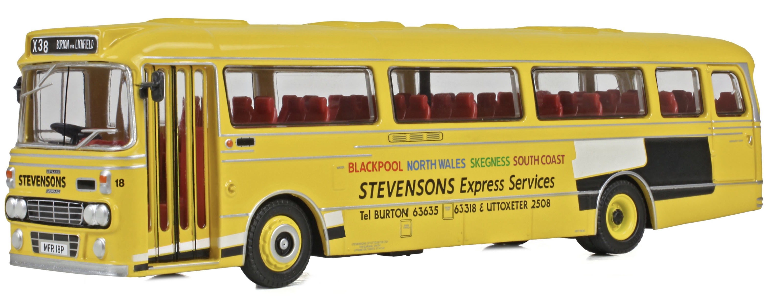 E39201 EFE OO Gauge Alexander Y-Type Stevensons of Uttoxeter MFR18P Service X38 Burton