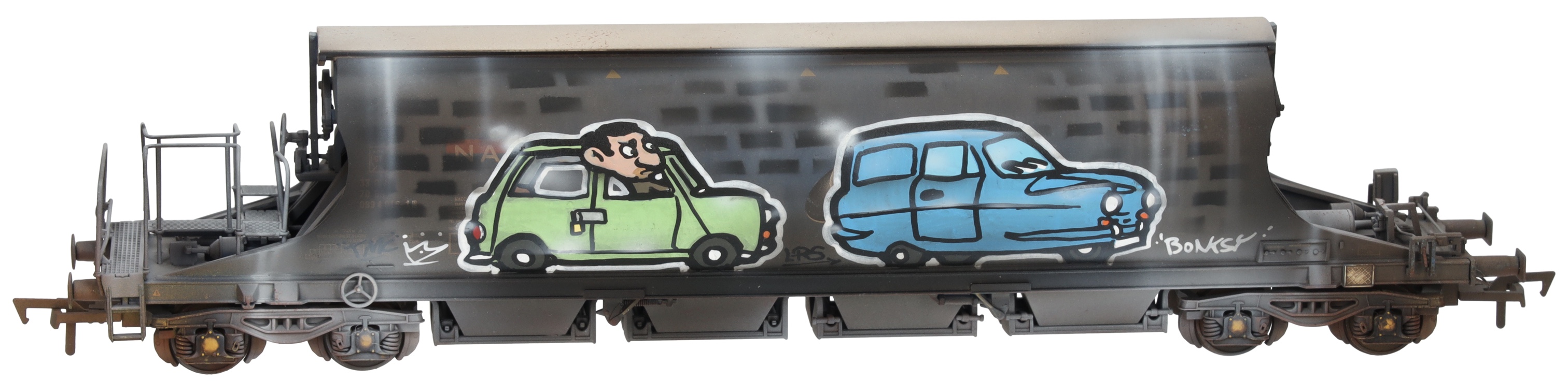 TMC custom graffiti Mr Bean