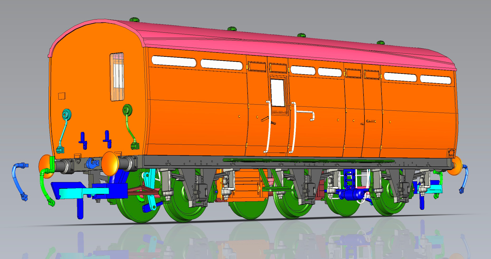 Thompson BZ van TMC exclusive OO gauge