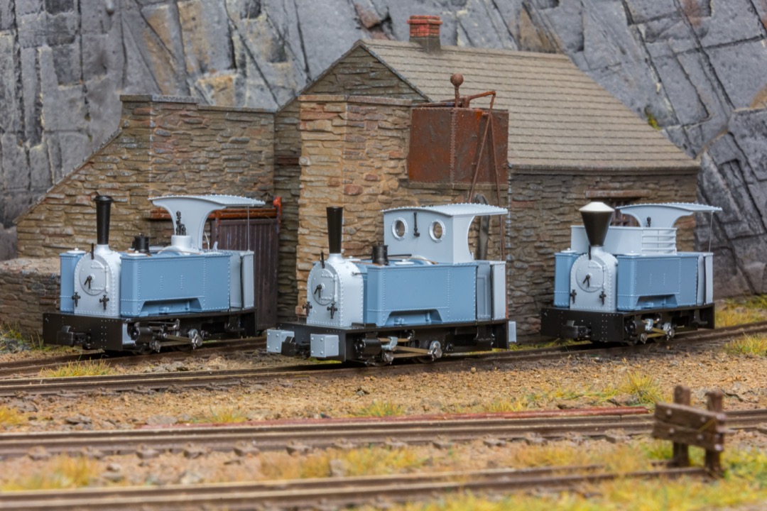 Rapido Trains UK Kerr Stuart & Co. 0-4-0 OO9 locomotive