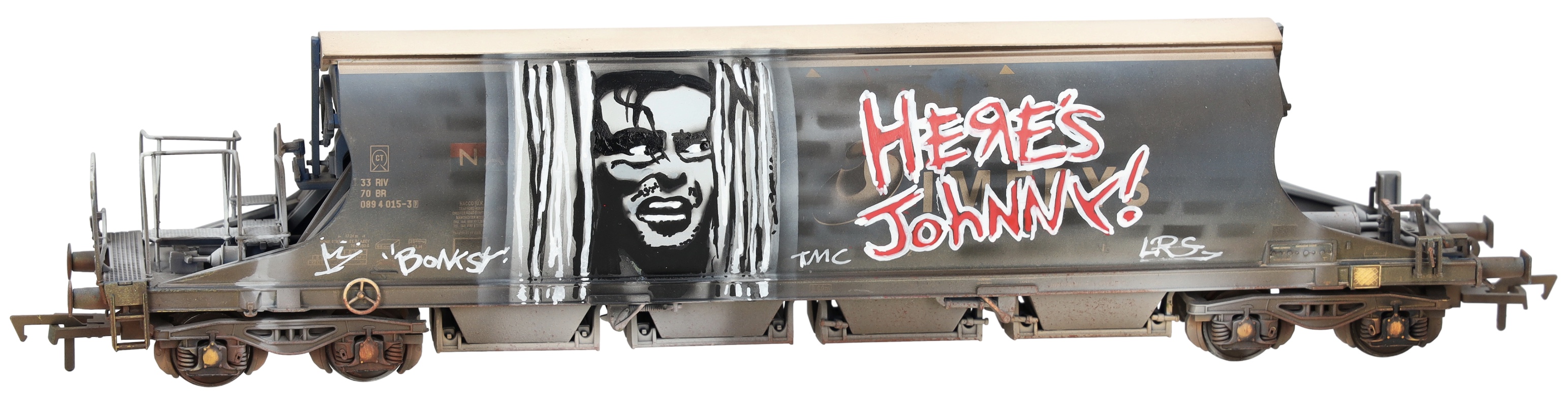 TMC custom graffiti Here's Johnny 