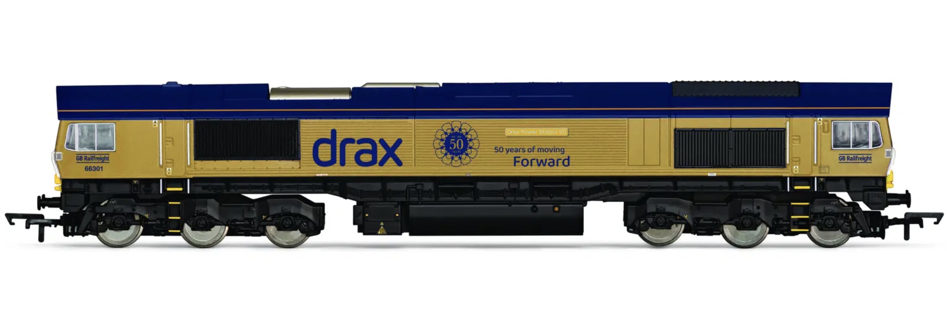 Hornby Drax 66301 gold Drax Power Station 50
