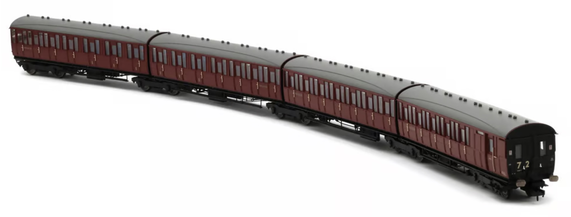 Clark Railworks Quad Art coaches