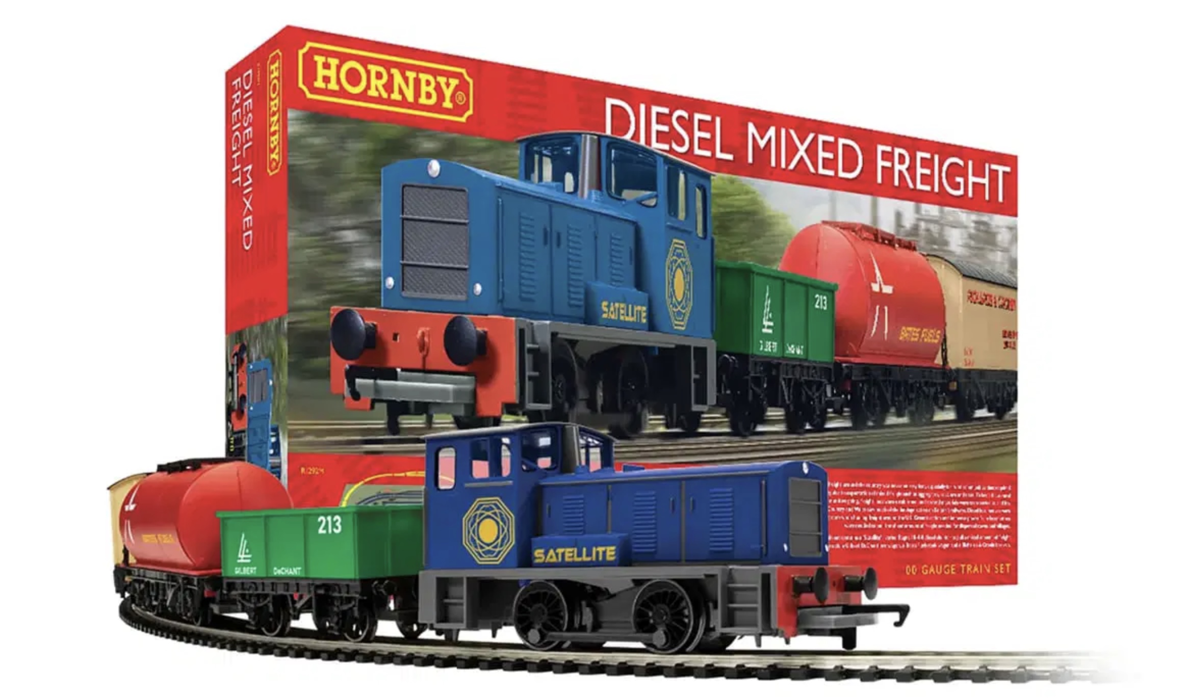 Hornby mixed freight train set