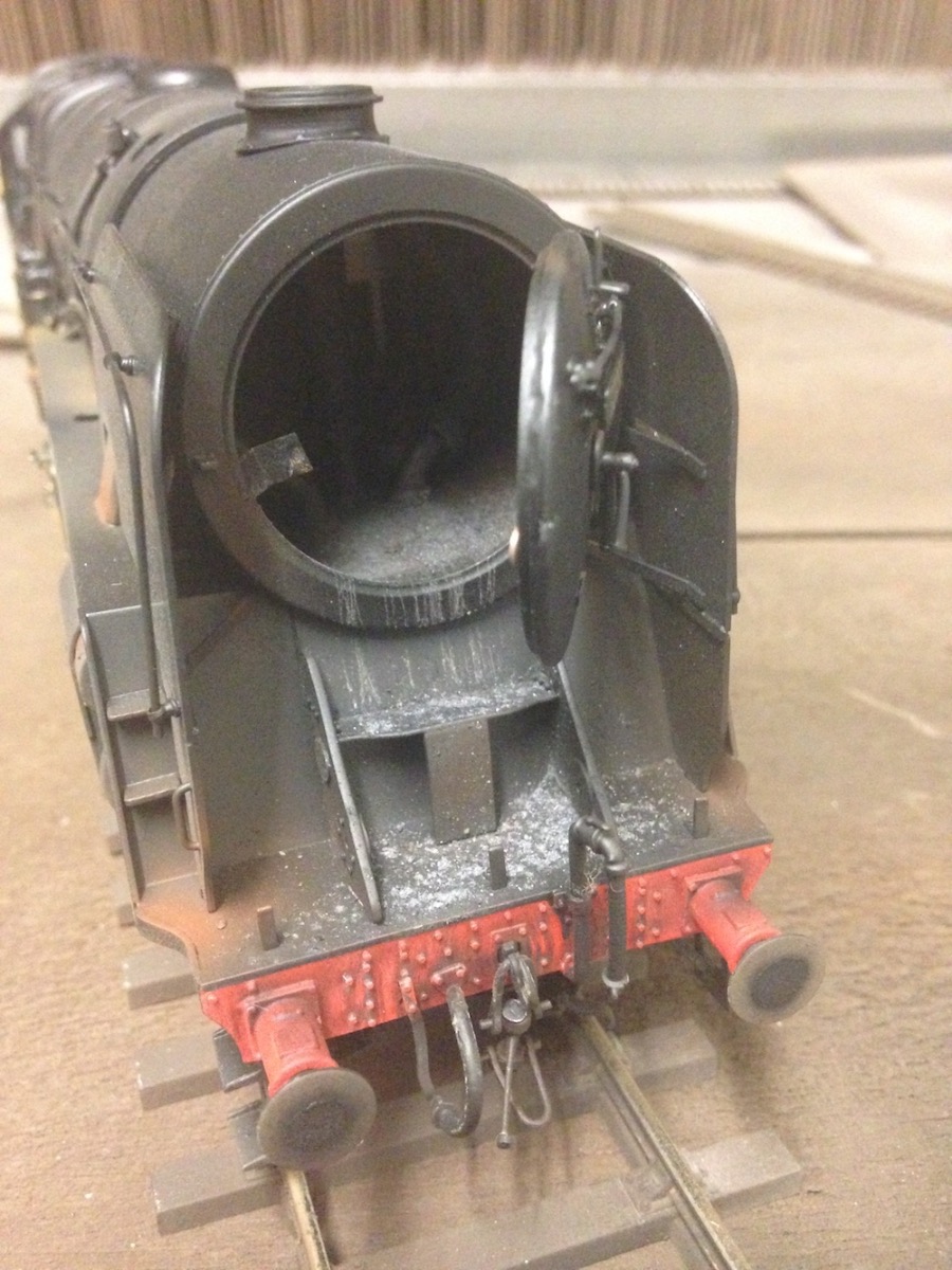 Deluxe Weathered O Gauge 9F With Ash Runs