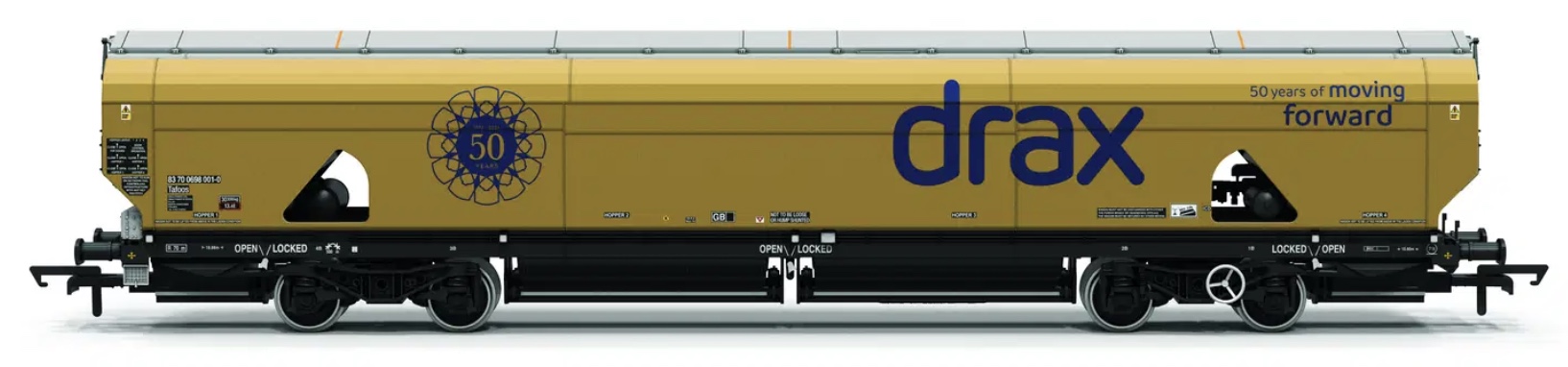 Drax gold biomass wagon