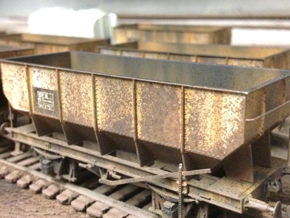 Deluxe Weathered Hornby Hopper Wagon