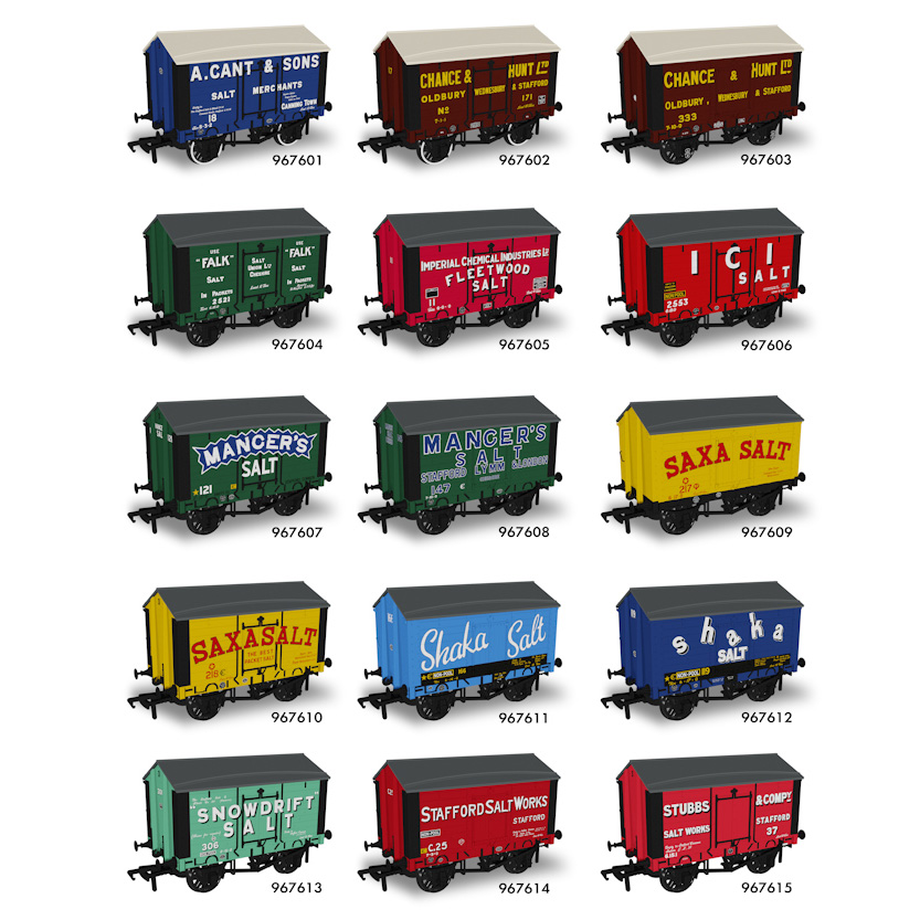 Rapido Trains 1907 RCH Salt vans